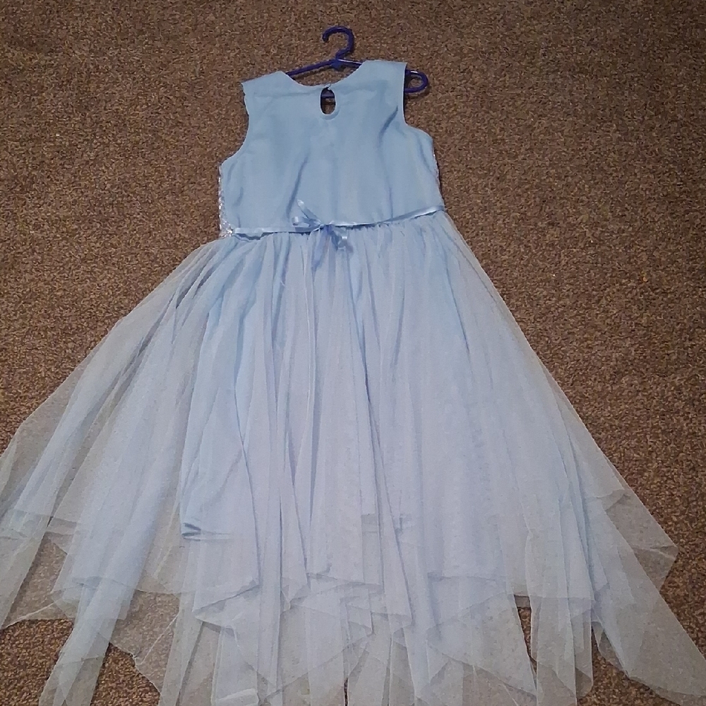Lilt Sparkling Blue Formal Dress - Picture 2 of 2